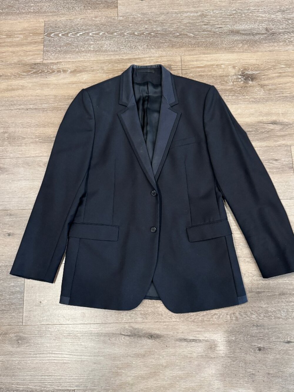 Givenchy Paris Men’s Mohair Wool Tuxedo Jacket Black Size 54 (US 44) Tisci Era